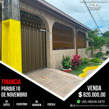 Casa Quartos Venda M Em Parque De Novembro Manaus