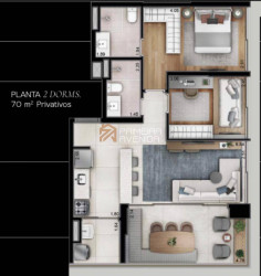 Apartamento com 2 Quartos à Venda, 32 m² em Vila São Francisco (zona Sul) - São Paulo