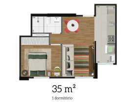 Apartamento com 2 Quartos à Venda, 51 m² em Tatuapé - São Paulo