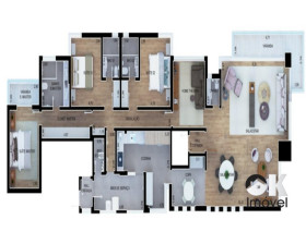 Apartamento com 3 Quartos à Venda, 212 m² em Higienópolis - São Paulo