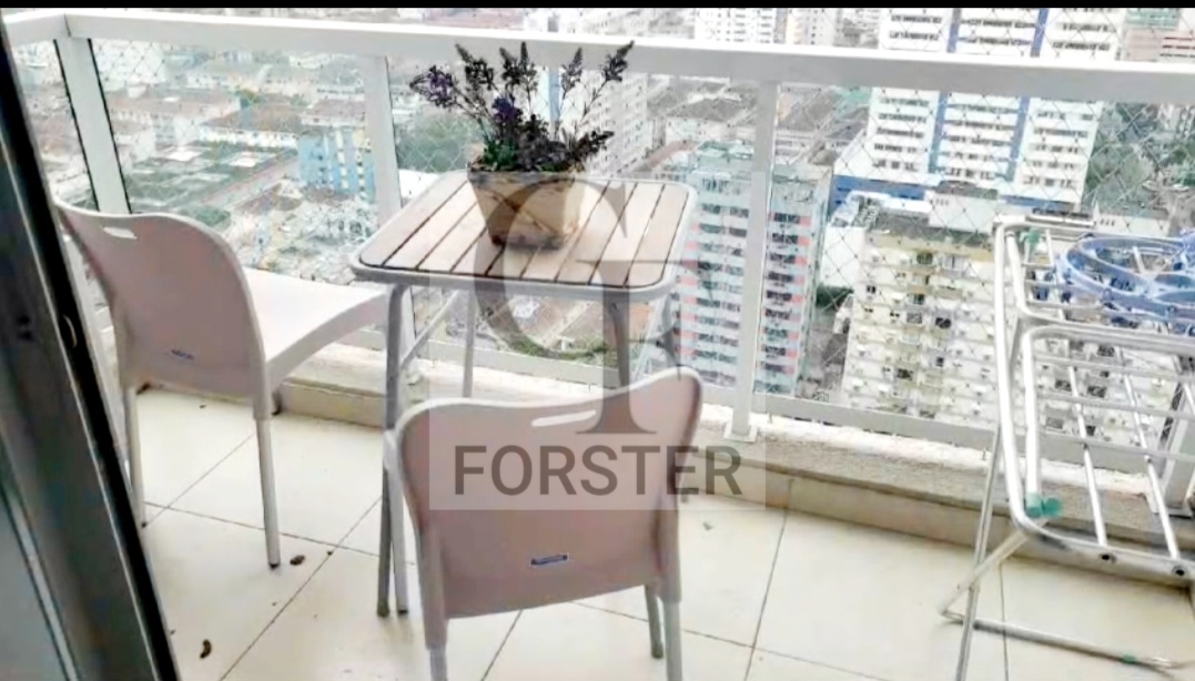 Imagem Apartamento com 1 Quarto para Alugar, 48 m²em Boqueirão - Santos