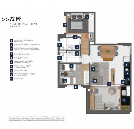 Imagem Apartamento com 3 Quartos à Venda, 120 m² em Santo Amaro - São Paulo