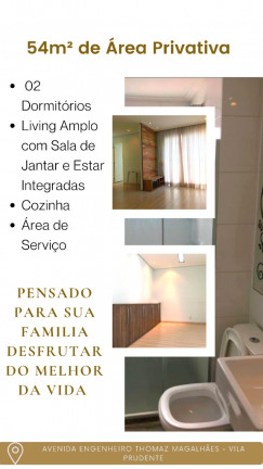 Imagem Apartamento com 2 Quartos à Venda, 54 m² em Sítio da Figueira - São Paulo