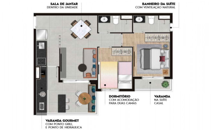 Imagem Apartamento com 2 Quartos à Venda,  em Vila Leopoldina - São Paulo