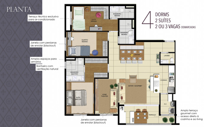 Imagem Apartamento com 4 Quartos à Venda, 110 m² em Alphaville Empresarial - Barueri