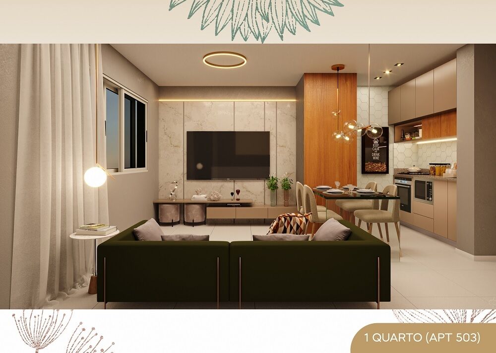 Imagem Apartamento com 1 Quarto à Venda, 20 m²em Graças - Recife