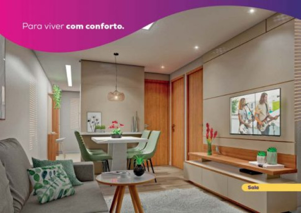 Apartamento com 2 Quartos à Venda, 42 m²em Campo Grande - Rio de Janeiro