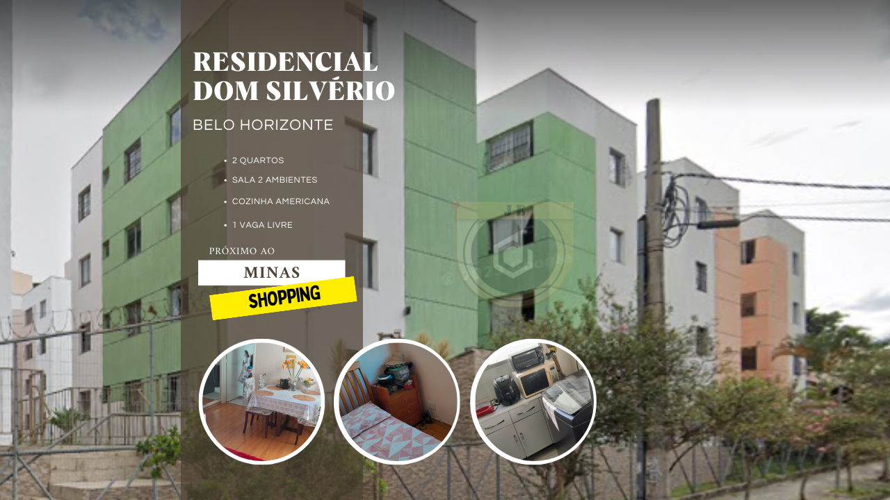 Imagem Apartamento com 2 Quartos à Venda, 47 m²em Dom Silvério - Belo Horizonte