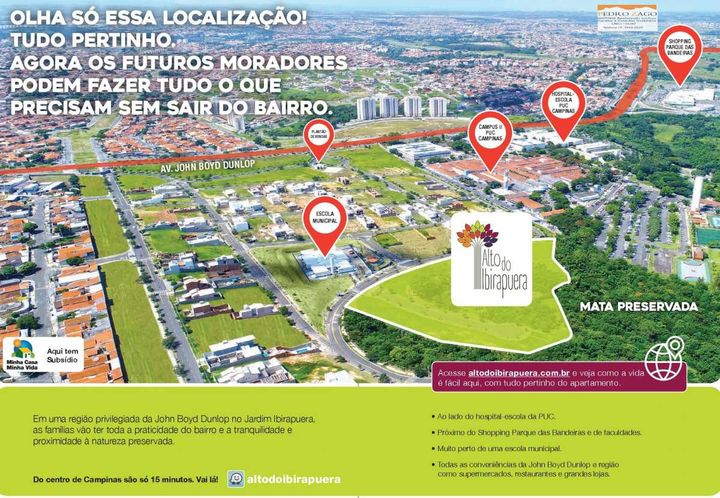 Imagem Apartamento com 2 Quartos à Venda, 42 m² em Jardim Ibirapuera - Campinas