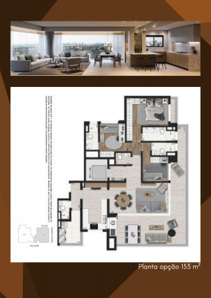 Foto do imóvel: Apartamento com 3 Quartos à Venda,  em Moema - São Paulo