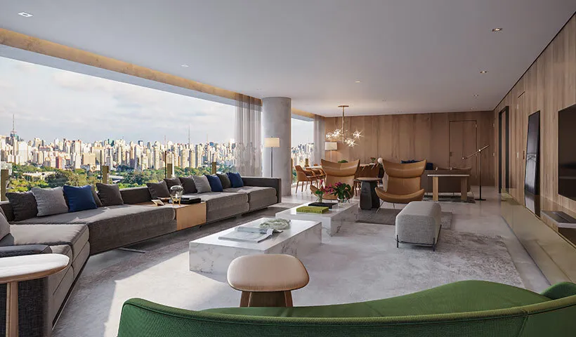 Foto do imóvel: Apartamento com 3 Quartos à Venda, 240 m² em Ibirapuera - São Paulo