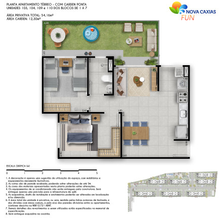 Foto do imóvel: Apartamento com 2 Quartos à Venda, 42 m²em Vila Ouro Preto - Duque de Caxias