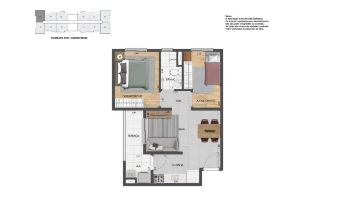 Imagem Apartamento com 2 Quartos à Venda, 40 m² em Mooca - São Paulo