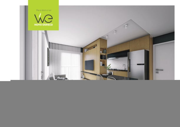 Apartamento com 1 Quarto à Venda, 33 m² em Novo Osasco - Osasco