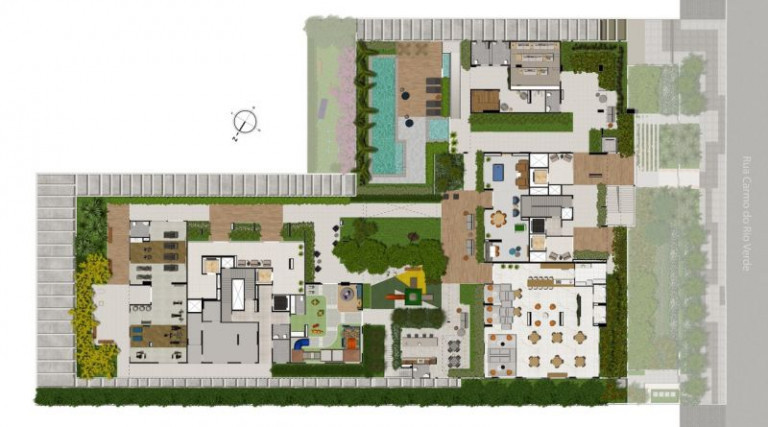 Imagem Apartamento com 2 Quartos à Venda, 61 m² em Jardim Caravelas - São Paulo