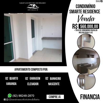 Imagem Apartamento com 2 Quartos à Venda, 76 m² em Centro - Manaus