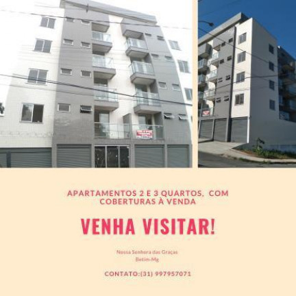 Imagem Apartamento com 3 Quartos à Venda, 80 m² em Senhora das Graças - Betim