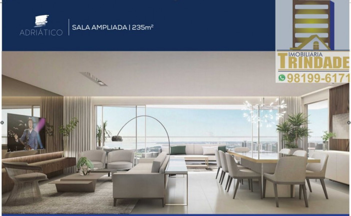 Imagem Apartamento com 5 Quartos à Venda, 215 m² em Jardim Renascença - São Luís