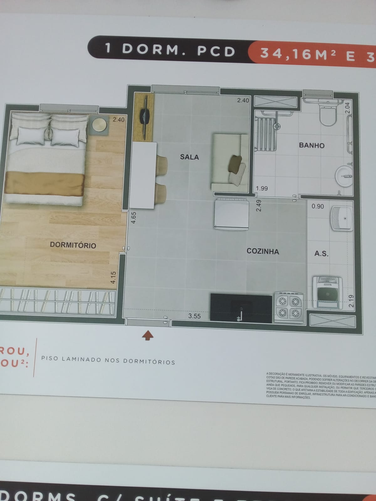 Foto do imóvel: Apartamento com 2 Quartos à Venda, 42 m²em Vila Santa Catarina - São Paulo