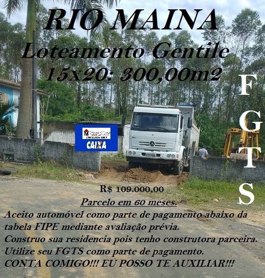 Imagem Terreno em Condomínio à Venda, 300 m²em Rio Maina - Criciúma