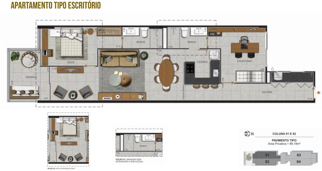 Imagem Apartamento com 2 Quartos à Venda, 94 m²em Ipanema - Rio de Janeiro