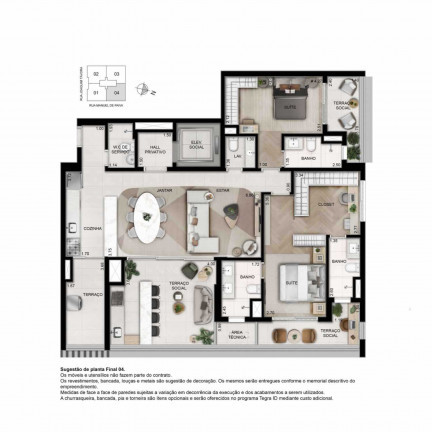 Imagem Apartamento com 3 Quartos à Venda, 141 m²em Vila Mariana - São Paulo