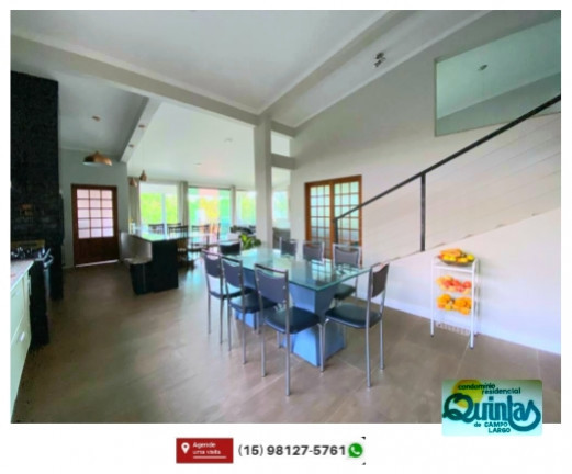 Imagem Casa de Condomínio com 4 Quartos à Venda, 280 m² em Condomínio Quintais de Campo largo - Araçoiaba da Serra
