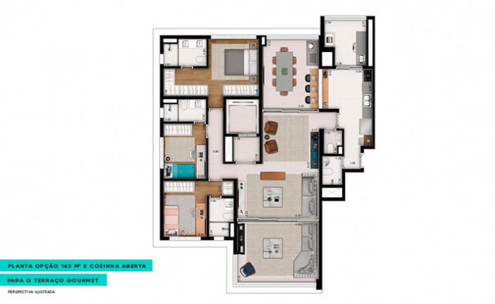 Apartamento com 3 Quartos à Venda, 166 m² em Vila Clementino - São Paulo