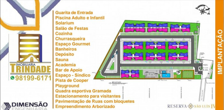Imagem Apartamento com 2 Quartos à Venda, 55 m² em Jardim Eldorado - São Luís