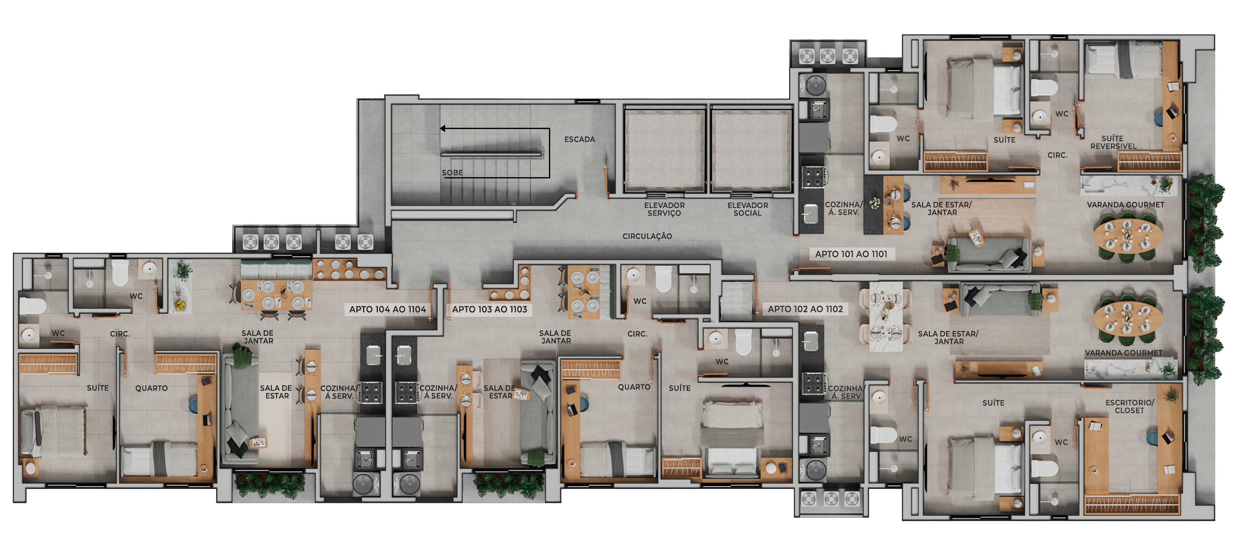 Foto do imóvel: Apartamento com 2 Quartos à Venda, 56 m² em Parnamirim - Recife