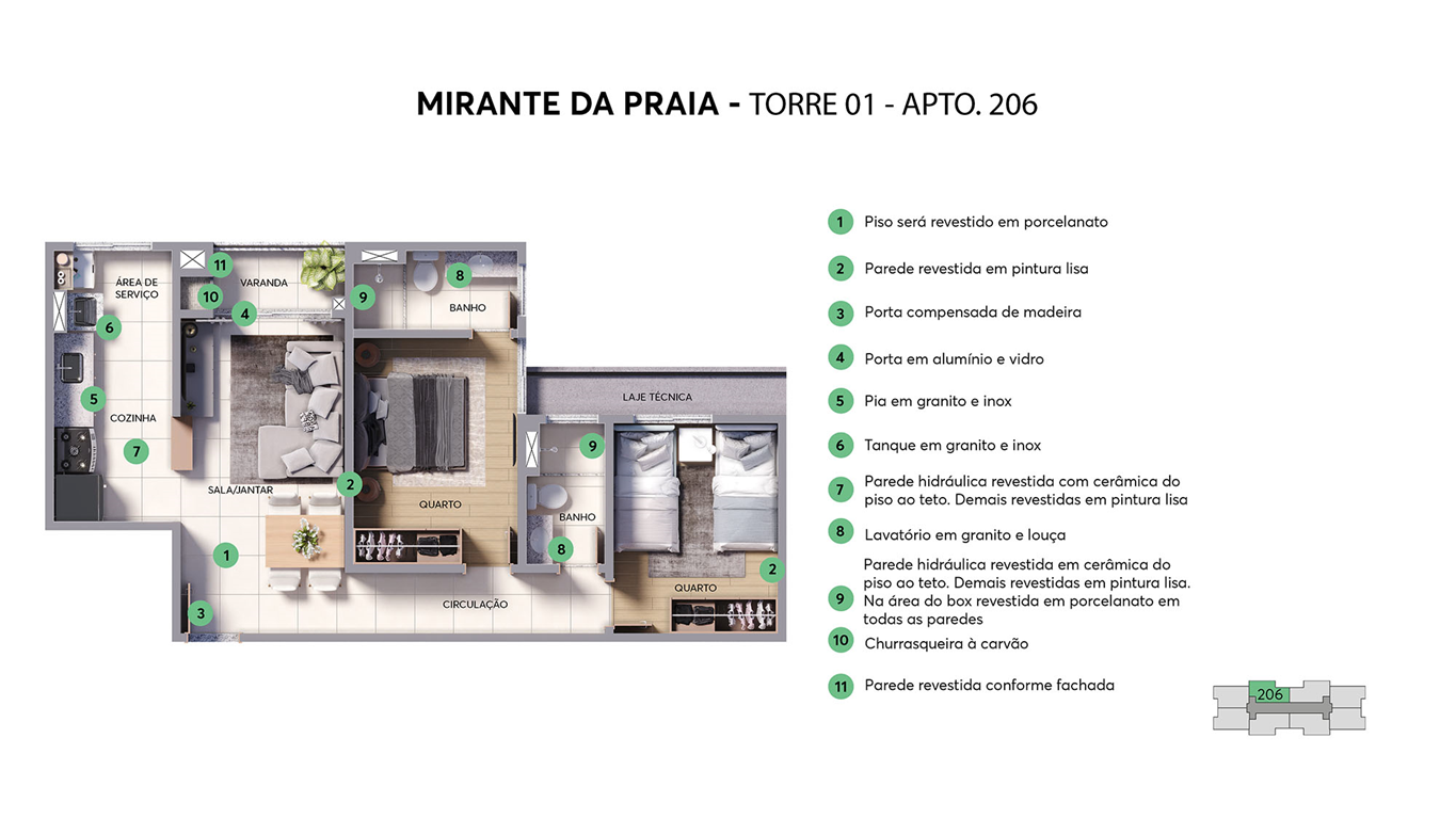 Foto do imóvel: Apartamento com 2 Quartos à Venda, 55 m² em Cruz das Almas - Maceió