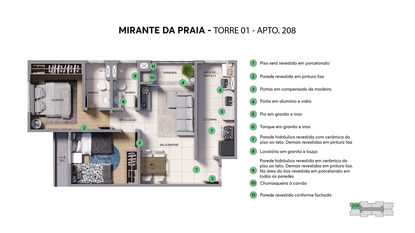 Foto do imóvel: Apartamento com 2 Quartos à Venda, 55 m² em Cruz das Almas - Maceió