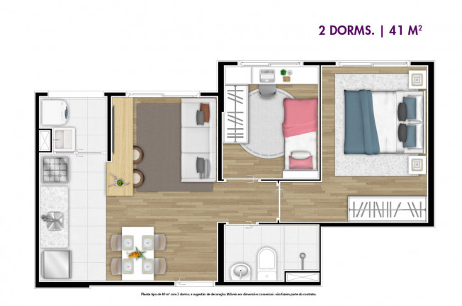 Imagem Apartamento com 2 Quartos à Venda, 41 m² em Vila Fátima - São Paulo