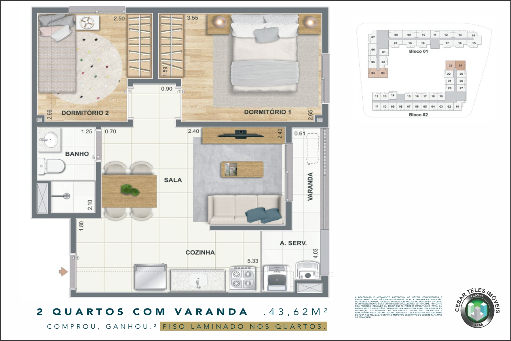 Foto do imóvel: Apartamento com 1 Quarto à Venda, 32 m² em Centro - Niterói