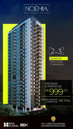 Imagem Apartamento com 2 Quartos à Venda, 44 m² em Torreão - Recife