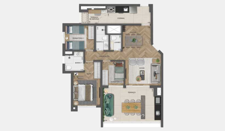Apartamento com 3 Quartos à Venda, 105 m² em Vila Gomes Cardim - São Paulo