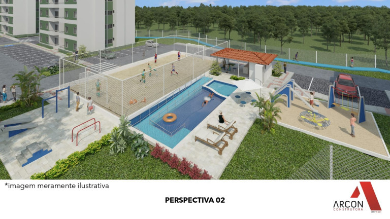 Imagem Apartamento com 2 Quartos à Venda, 48 m² em Parque Capibaribe - São Lourenço da Mata