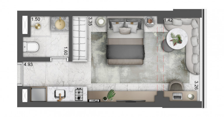 Imagem Edifício Residencial com 1 Quarto à Venda, 26 m² em Vila Mariana - São Paulo