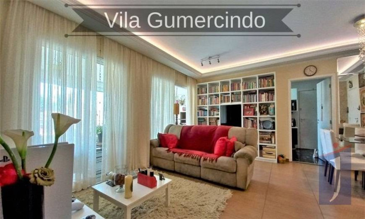 Apartamento com 3 Quartos à Venda, 113 m² em Vila Gumercindo - São Paulo