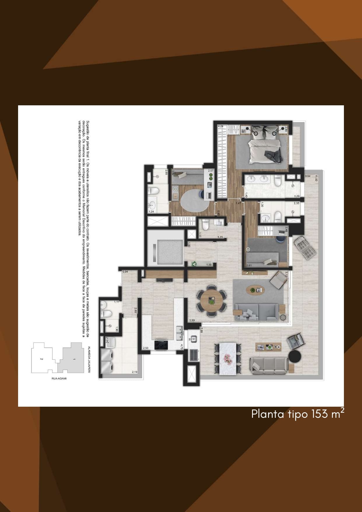 Foto do imóvel: Apartamento com 3 Quartos à Venda, 153 m²em Moema - São Paulo