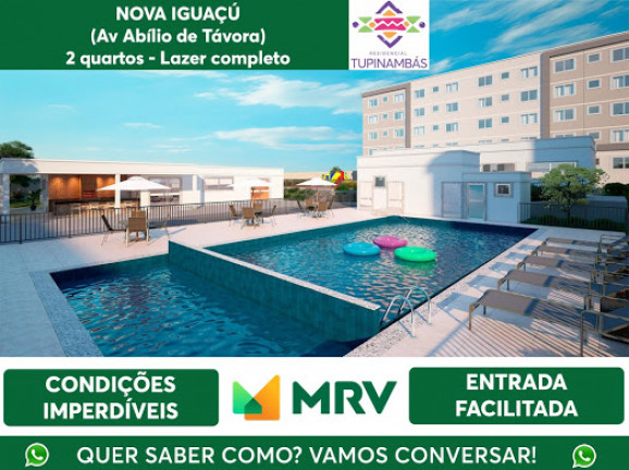 Imagem Apartamento com 2 Quartos à Venda, 44 m² em Centro - Nova Iguaçu