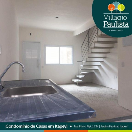 Imagem Casa de Condomínio com 2 Quartos à Venda, 66 m² em Jardim Paulista - Itapevi