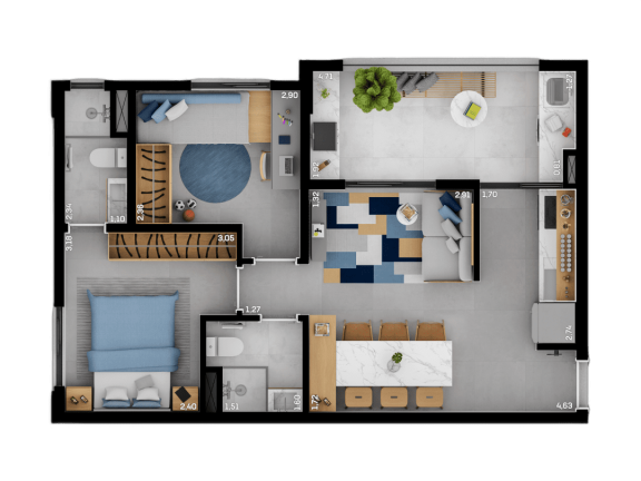 Imagem Apartamento com 2 Quartos à Venda, 57 m² em Casa Verde - São Paulo
