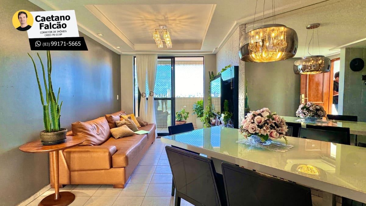 Foto do imóvel: Apartamento com 3 Quartos à Venda, 79 m² em Treze de Maio - João Pessoa