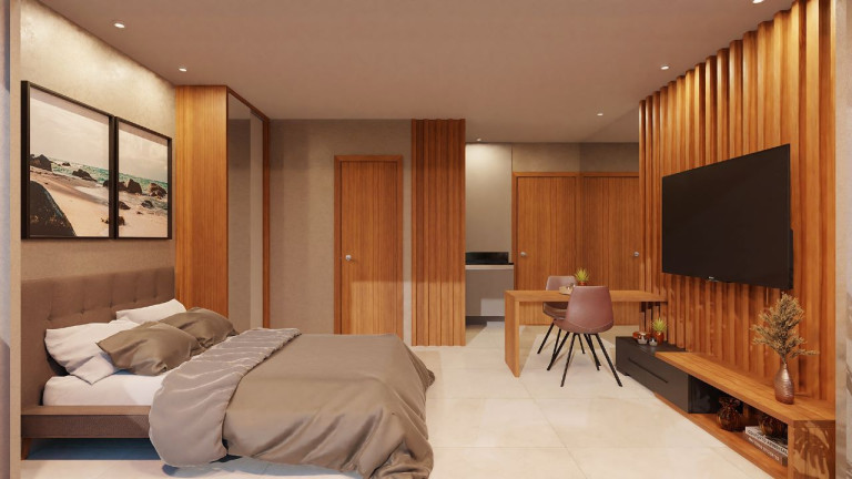 Imagem Apartamento com 1 Quarto à Venda, 27 m² em Porto de Galinhas - Ipojuca