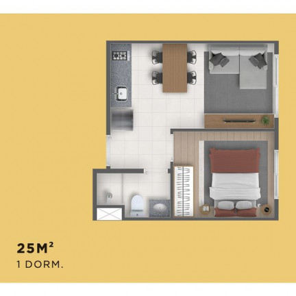 Imagem Apartamento com 1 Quarto à Venda, 26 m² em Bela Vista - São Paulo