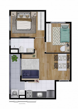 Imagem Apartamento com 2 Quartos à Venda, 40 m² em Vila Guilherme - São Paulo