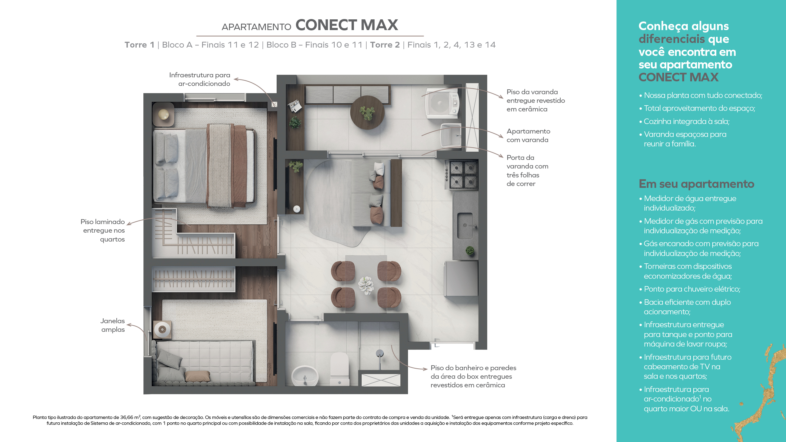Foto do imóvel: Apartamento com 2 Quartos à Venda, 32 m² em  - 