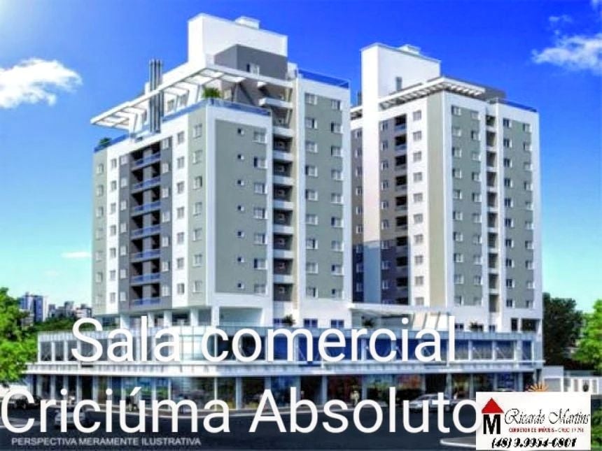 Imagem Sala Comercial à Venda, 36 m²em Centro - Criciúma
