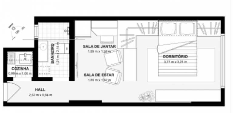Imagem Apartamento com 1 Quarto à Venda, 26 m² em Flamengo - Rio de Janeiro